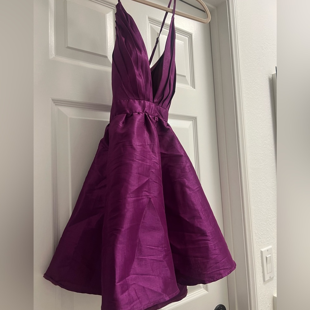 Mini dress. Purple. Size small.